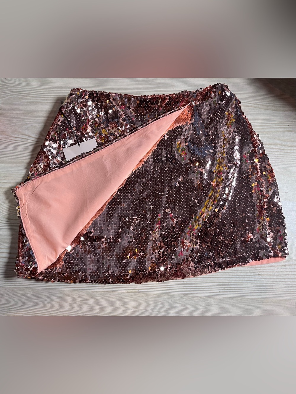 superdown Rose Gold Sanya Mini Skirt - Picture 3 of 9